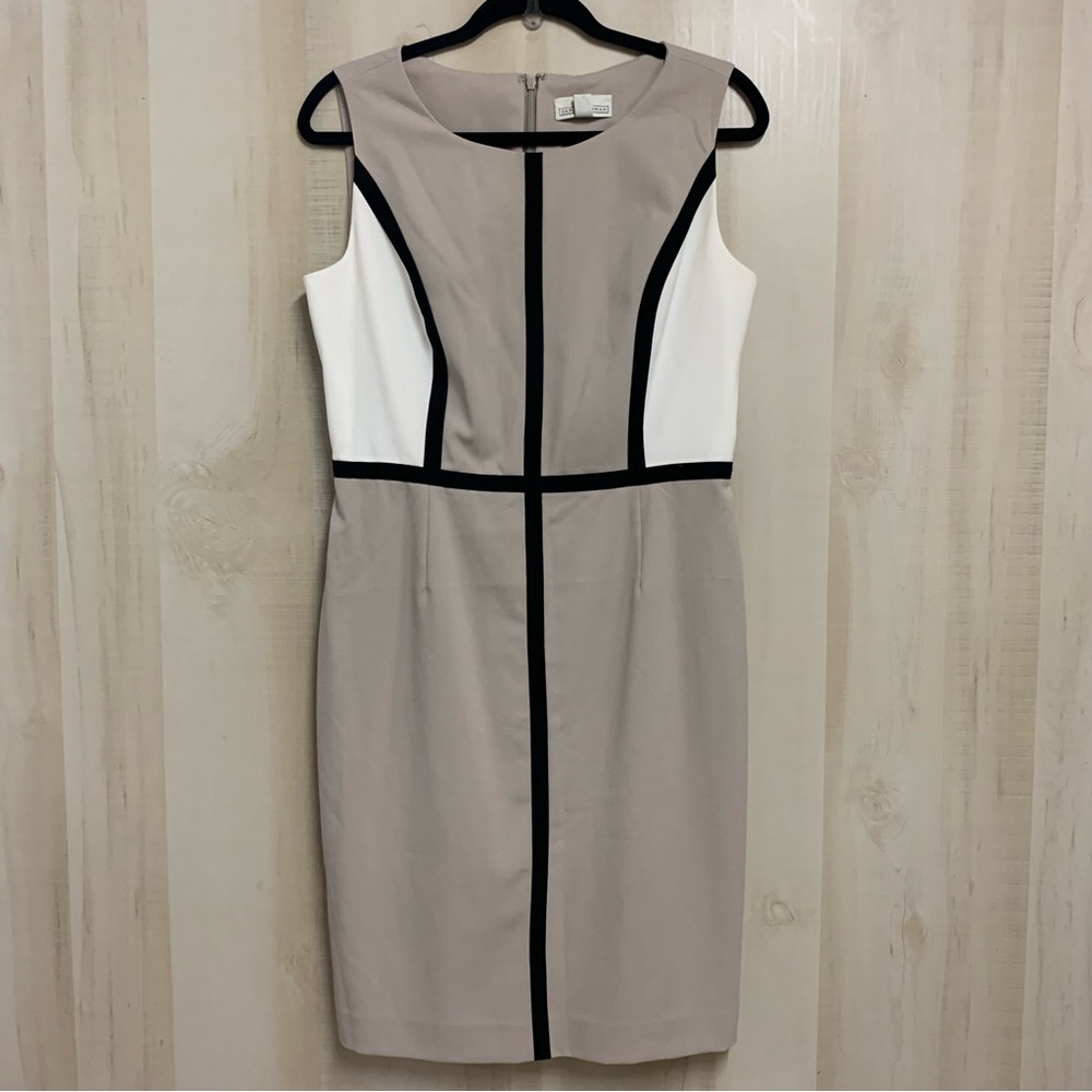 Dana Buchman Color Block Dress Size 10